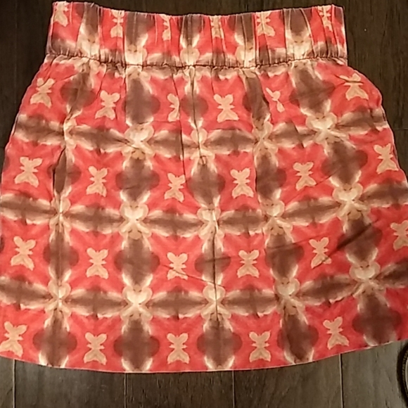 J Crew linen and silk skirt size 0 - Picture 4 of 4